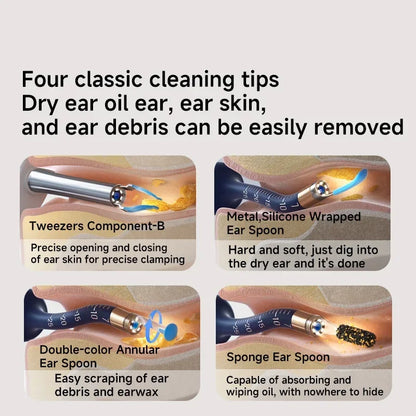 Xiaomi Bebird EarSight Plus I35R – 2025 Wireless Ear Cleaner with HD Visual Camera & Tweezers