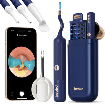 Xiaomi Bebird EarSight Plus I35R – 2025 Wireless Ear Cleaner with HD Visual Camera & Tweezers